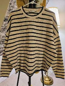 Contemporaine Striped Sweater