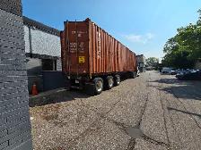 container unload and unpack today