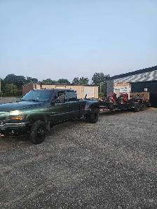 Commercial lawn cutters