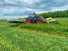 Custom hay cutting