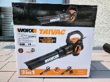 Worx Blower, Mulcher, & Vacuum – Lightly Used
