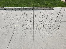 Metal tomato cages (x6)