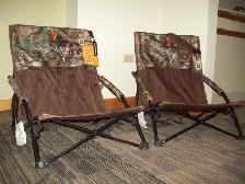 Extra Strong Chairs For Festivals/Camping/Hunting/Beach(2)