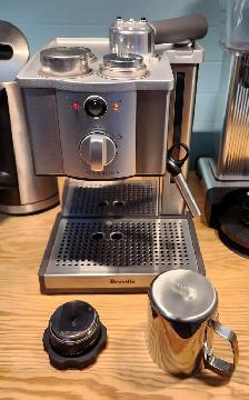 Breville Cafe Roma Espresso Machine Stainless Steel