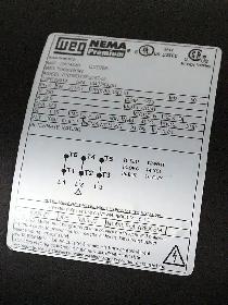 Electric Motor WEG Model - 01018OT3P215T-S