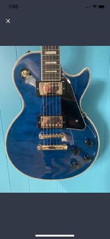 Epiphone Les Paul Custom.       Trade for MIM Stratocaster