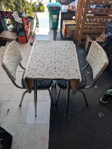 Vintage Table and 2 Chairs