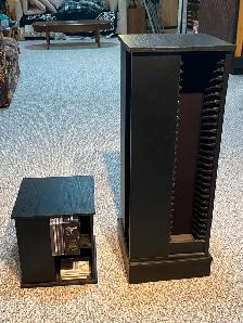 ROTATING CD STORAGE RACKS / HOLDERS