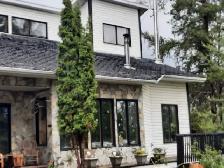 Looking for leftover black roofing shingles.
