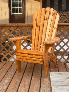 Cedar kitchissippi chairs