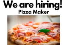 Hiring for pizza maker