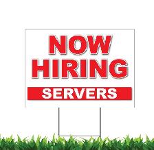Hiring Server for Indian restaurant