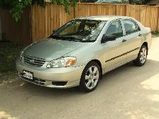 2003 TOYOTA COROLLA - ORIGINAL OWNER  - NEW SAFETY