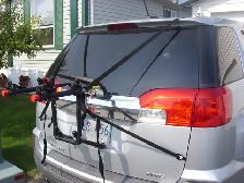 Allen Two Bike  Rack Fits sedans, hatchbacks, minivans, and SUVs