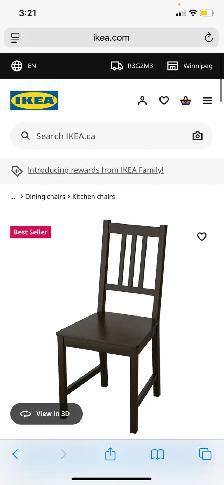 IKEA Dining Chairs (4)
