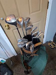 Complete golf set 14 in bag