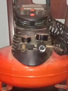 Air compressor air nailer pass loader and hammers shot Ram set a
