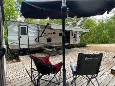 2014 RV trailer for sale at seasonal campground(Pine Falls)