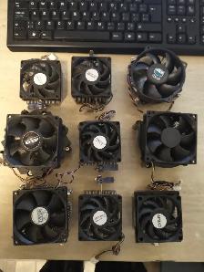 computer cpu fans amd and intel $10 each