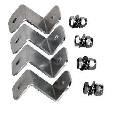 SOLAR PANEL Z-BRACKET MOUNTS (PACK OF 4)
