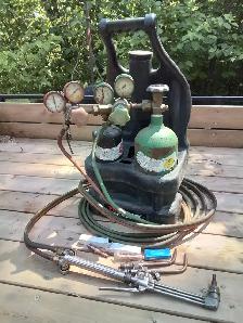 Acetylene/oxy cutting/welding set