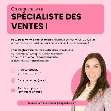 Spécialiste des ventes - Produits pour ongles