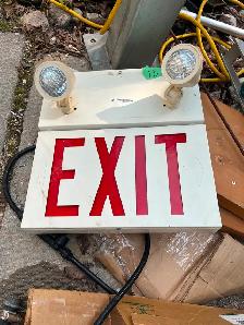 Exit Lite c/w lite heads