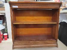 Antique Oak 2 Stacker Book Case with Base and Top