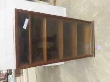 Oak Display Case 5 Tier 40'' x 19 1/2'' x 13 1/2''