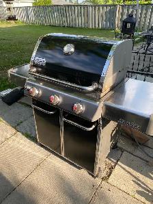 Weber natural gas barbecue