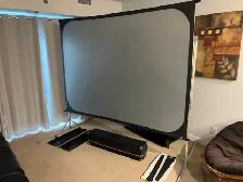 DJ Video Screen (6' x 8') - Reversible