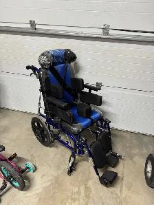 Brand new Fully Lying Folding Manual Wheelchair.