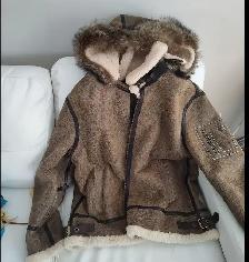 Sheepskin Fur jacket Real Genuine