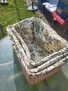 Nesting Wicker Basket lot