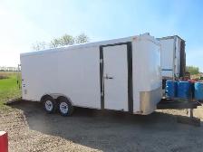 2009 Load Runner Bumper Hitch 18ft Enclosed Trailer Tandem with