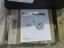 Hose Machine Toledo Tools #8 Hose Cut Off Machine with Manual