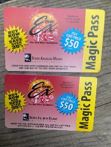 Red River EX tickets x2