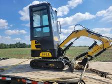 New mini excavator