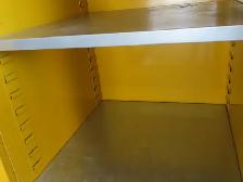 Zenith Flamable 2 Door Cabinet 34'' x 34'' x 65'' with Adjustabl