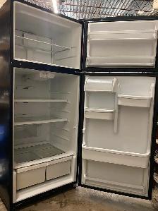 Black Maytag, frost free top freezer Fridge,