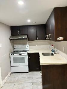 2 Bedrooms, 1 washroom Basement Apartment: Brimley and Danforth