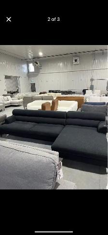 Fabric Sectional - display