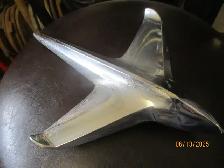 1948 STUDEBAKER CAR ROCKET SHIP PLANE STYLE HOOD ORNAMENT $60