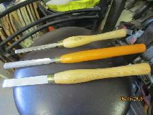 3 OLD MARPLES WOOD CHISEL LATHE HAND TOOLS $20 EA. CARPENTER