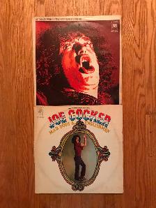 JOE COCKER - 2 CLASSIC ROCK RECORD ALBUMS