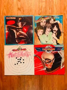 TROOPER - 4 CLASSIC ROCK RECORD ALBUMS