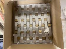Metal Tiles come in 3 options of designs