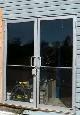 Commercial Metal Frame Double Doors