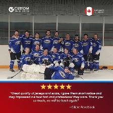Custom Sublimated Hockey Jerseys in Kenora