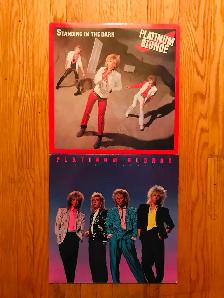 PLATINUM BLONDE - 2 CLASSIC ROCK RECORD ALBUMS